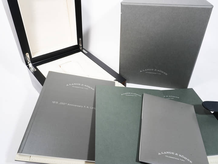 A.ランゲ＆ゾーネ 1815 “F. A. ランゲ生誕200周年エディション” Ref.236.050 ハニーゴールド シルバー文字盤 美中古 3s6rxbsd