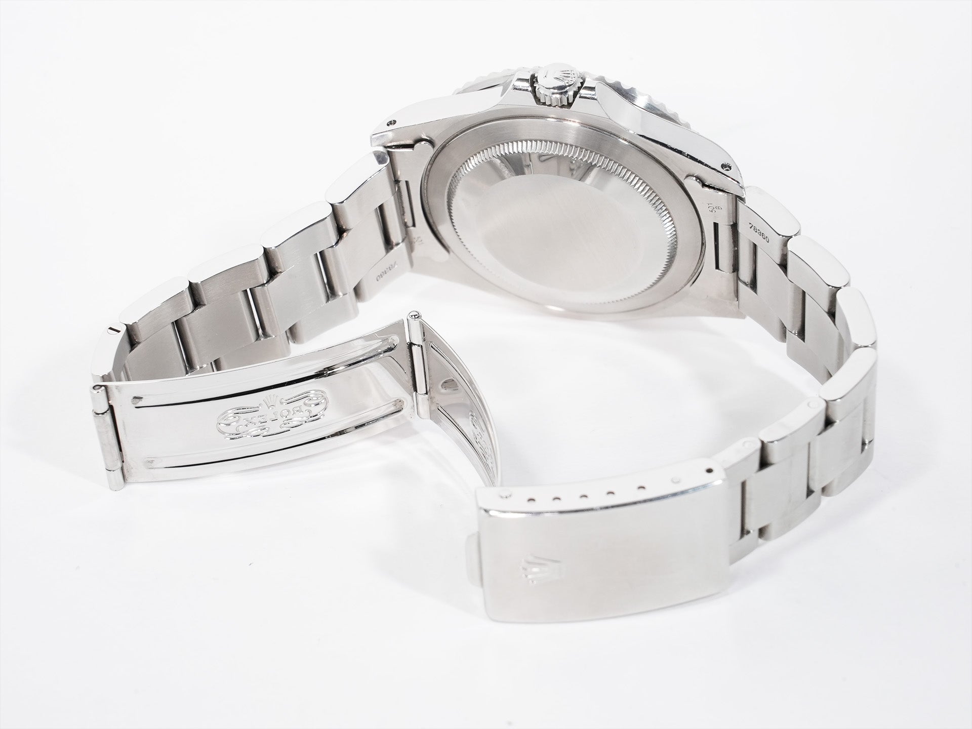 ロレックス GMTマスター Ref.16700 ステンレススチール ブラック文字盤 オイスターブレスレット 中古 ggadexxz