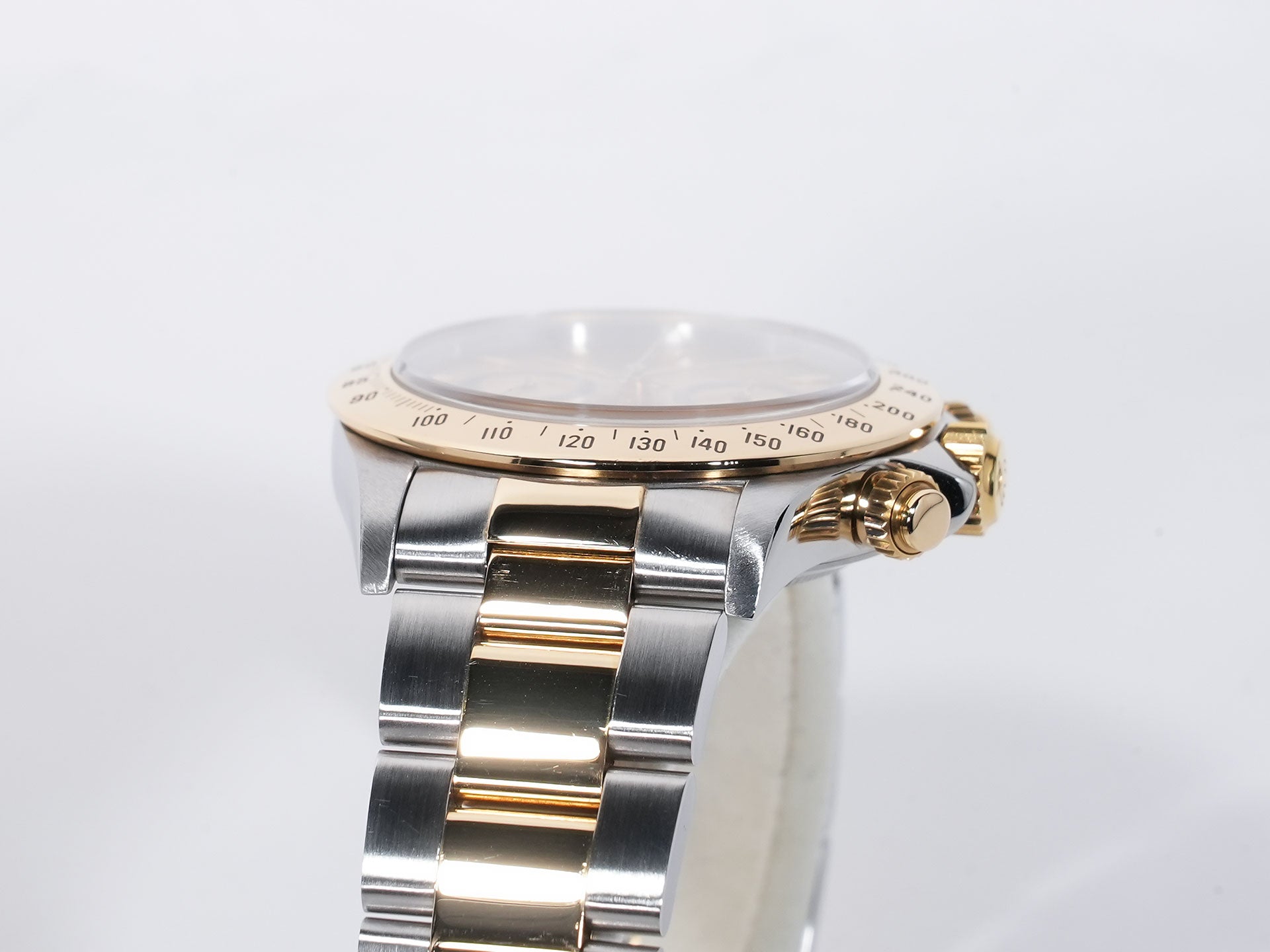 ロレックス デイトナ エルプリメロ Ref.16523 ステンレススチール/イエローゴールド シャンパン文字盤 中古 ny485wja