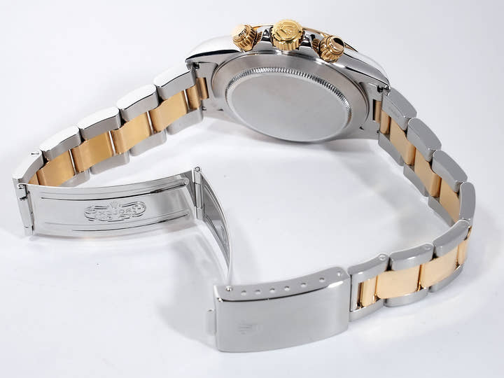 ロレックス デイトナ エルプリメロ Ref.16523 ステンレススチール/イエローゴールド シャンパン文字盤 中古 ny485wja