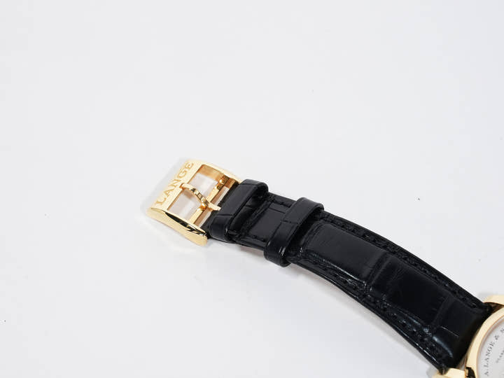 A.ランゲ＆ゾーネ ランゲ1 Ref.191.021 イエローゴールド シルバー文字盤 美中古 8x9ci6zd