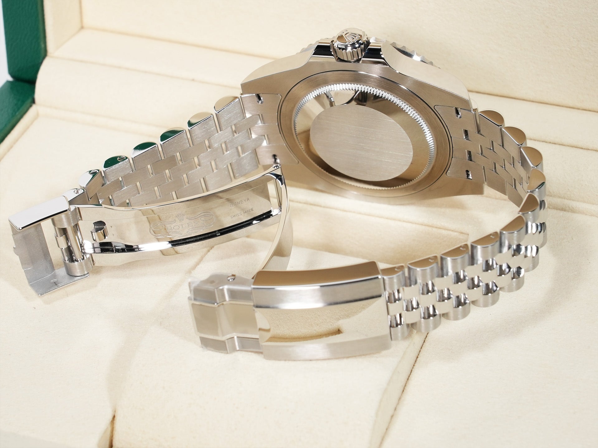 Rolex GMT-Master II Ref. 126710BLNR Stainless Steel Black Dial Jubilee Bracelet Unused 4v3p89nv