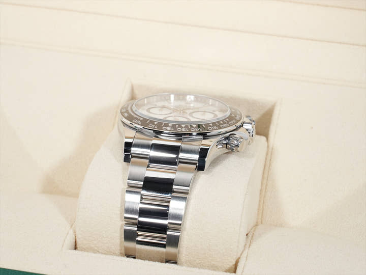 ロレックス デイトナ Ref.126500LN ステンレススチール ホワイト文字盤 極美品 pmq4957e
