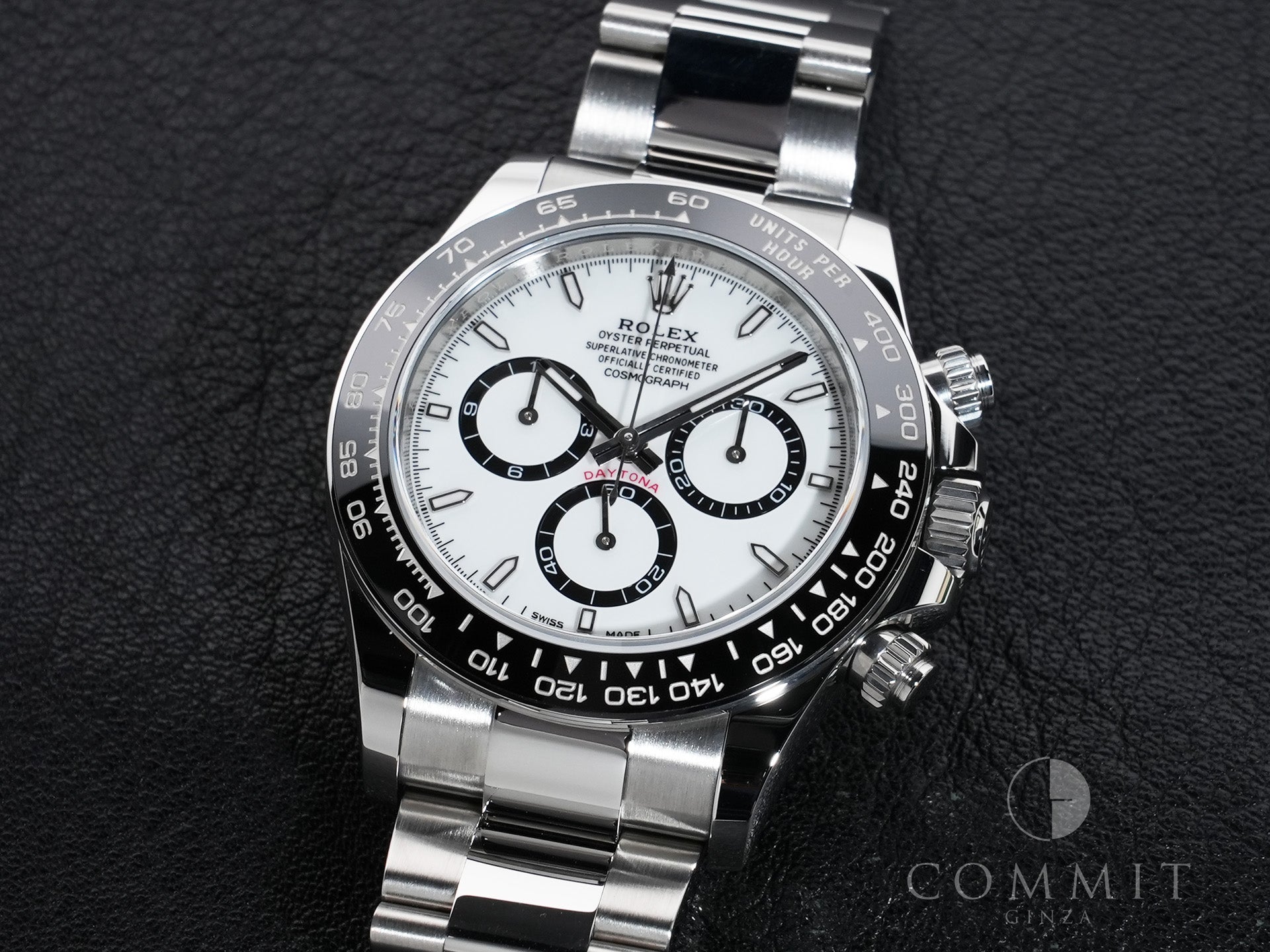 ロレックス デイトナ Ref.126500LN ステンレススチール ホワイト文字盤 極美品 pmq4957e