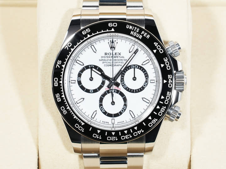 ロレックス デイトナ Ref.126500LN ステンレススチール ホワイト文字盤 美品 euh4bgnb