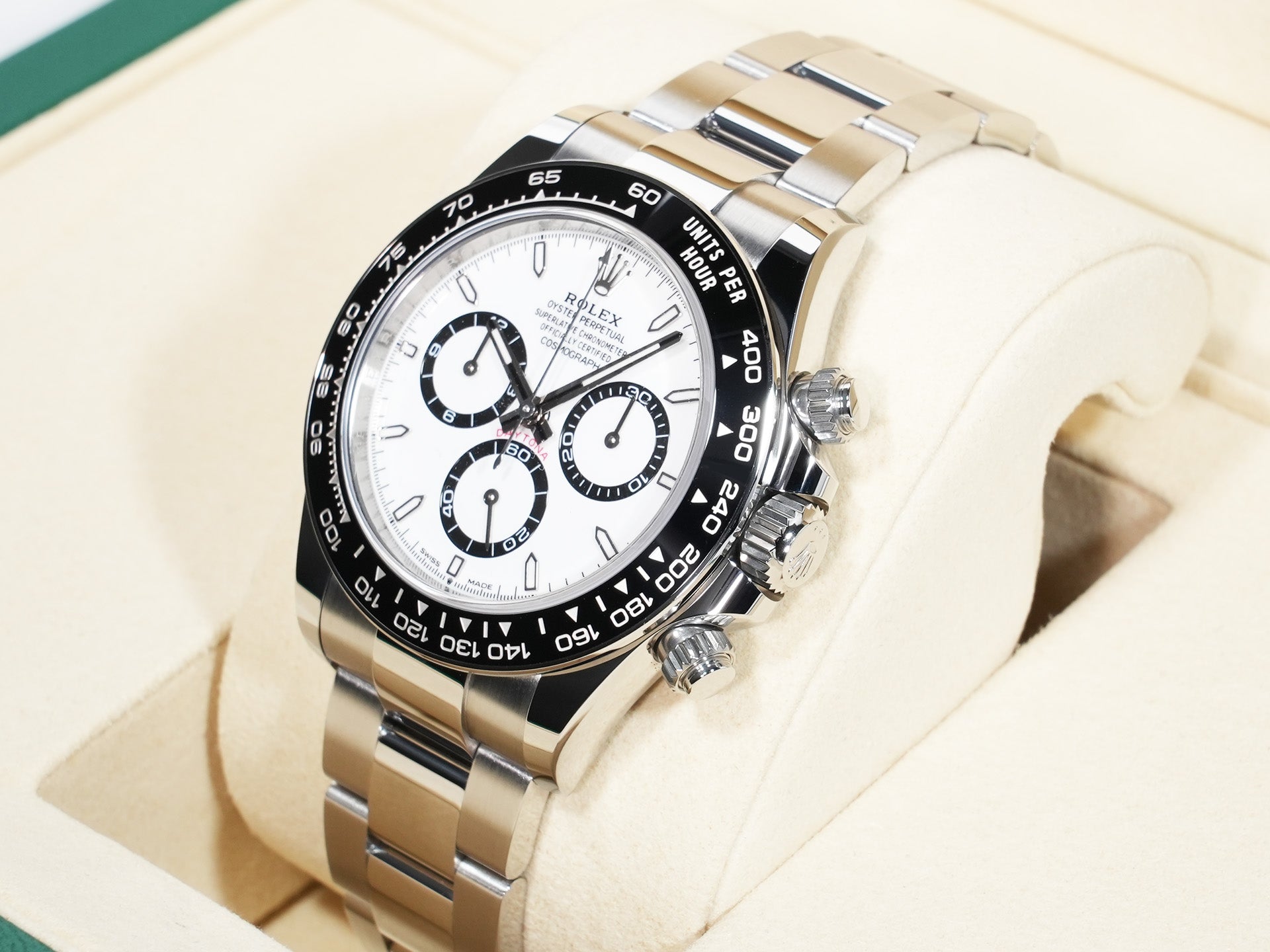 ロレックス デイトナ Ref.126500LN ステンレススチール ホワイト文字盤 美品 euh4bgnb