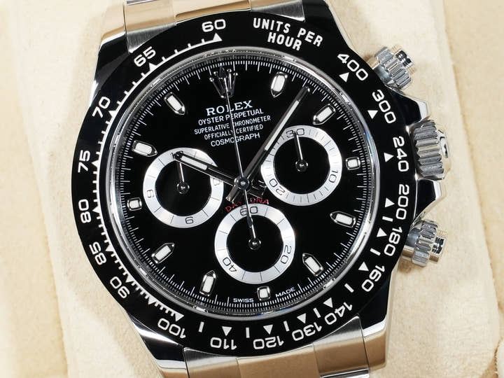 ロレックス デイトナ Ref.116500LN ステンレススチール ブラック文字盤 美品 iz46pnaj