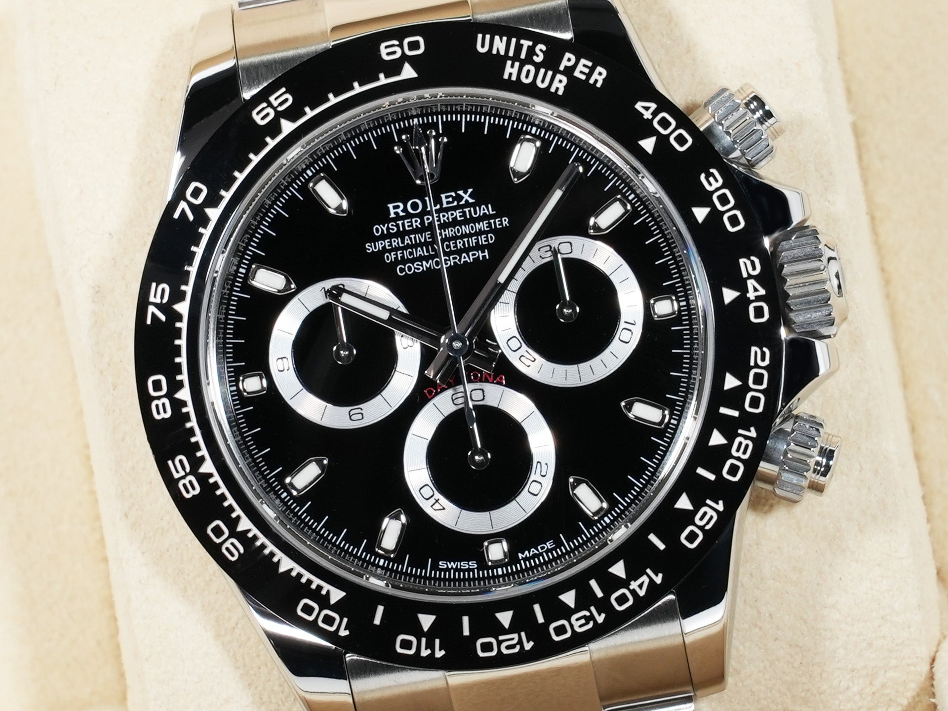 ロレックス デイトナ Ref.116500LN ステンレススチール ブラック文字盤 美品 iz46pnaj