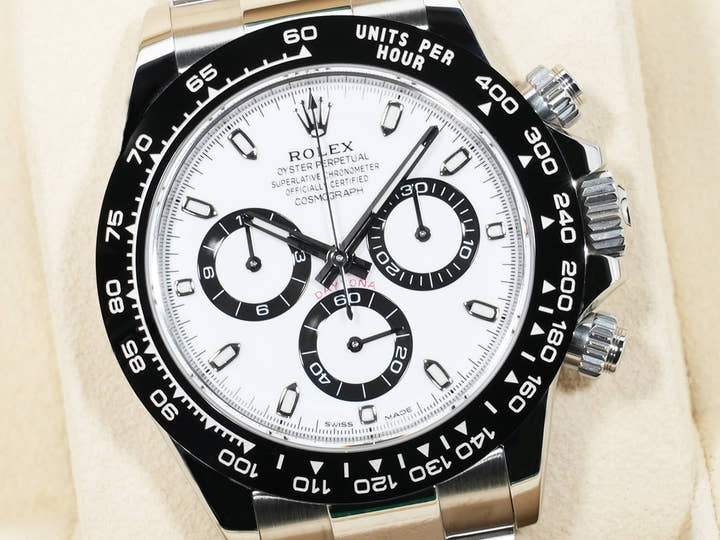 ロレックス デイトナ Ref.116500LN ステンレススチール ホワイト文字盤 美品 mhc9donb