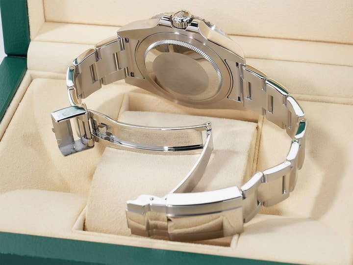 Rolex GMT-Master II Ref. 116710BLNR Stainless Steel Black Dial Oyster Bracelet Excellent Used 5kuin67w
