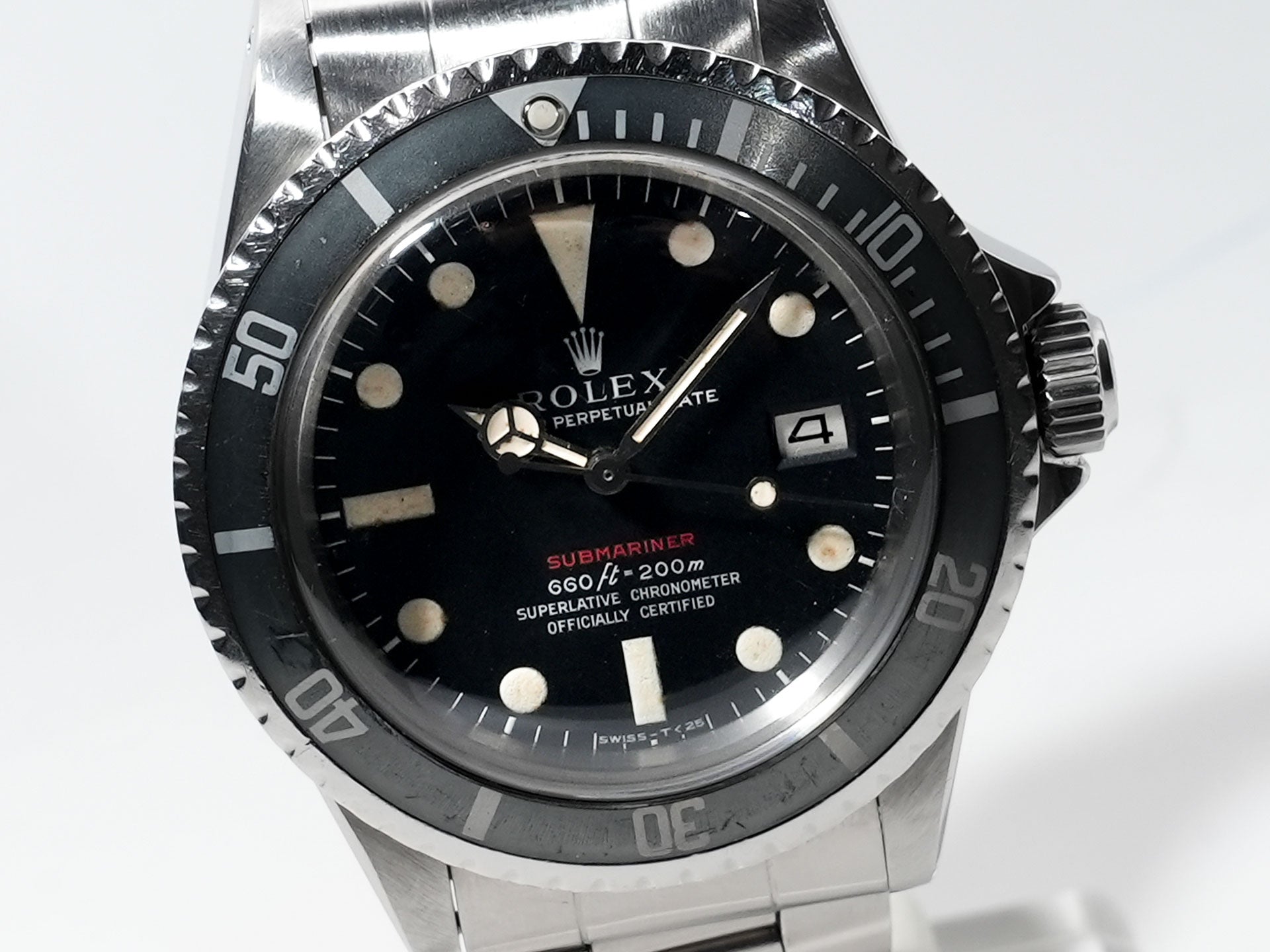 Rolex Submariner Date Ref.1680 Stainless Steel Black Dial Used yuq8r2e2