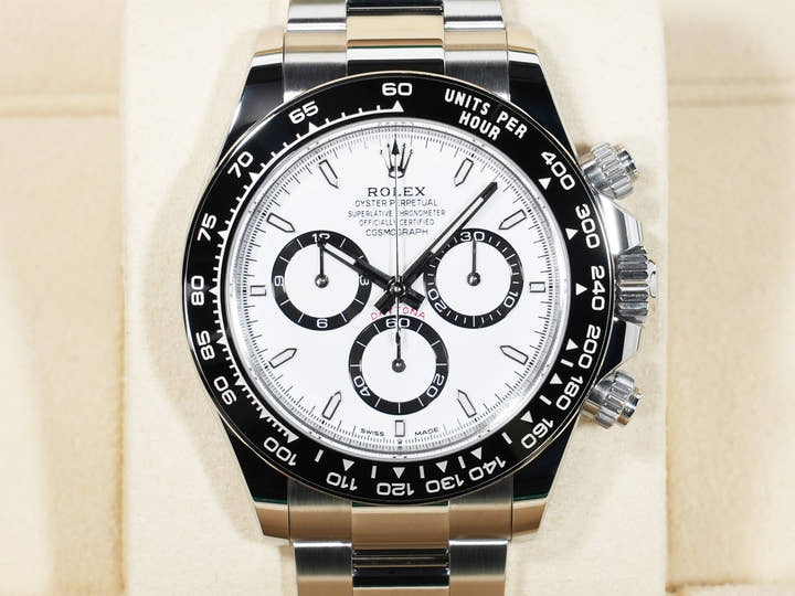 ロレックス デイトナ Ref.126500LN ステンレススチール ホワイト文字盤 中古 qmq7ur2s