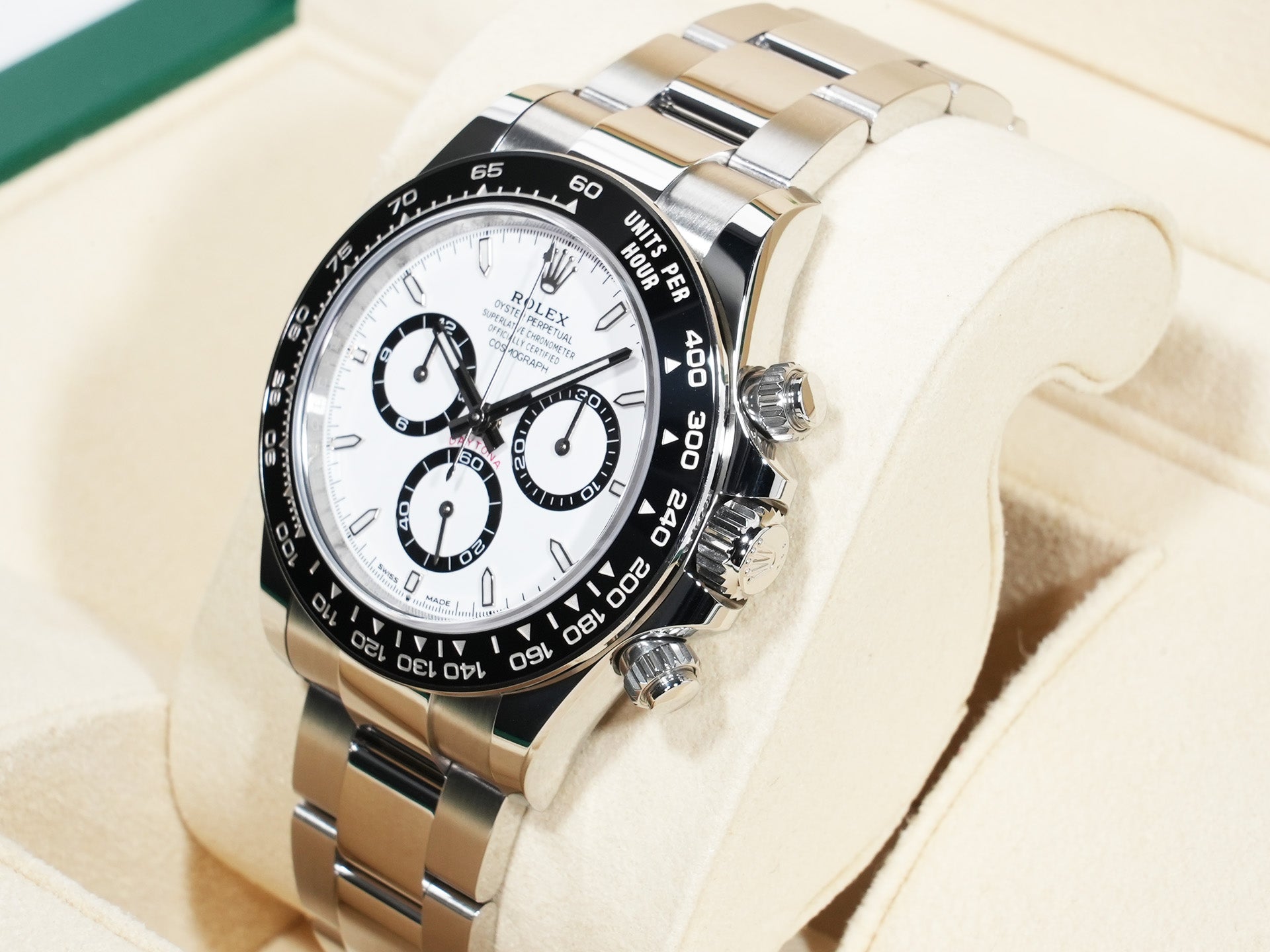 ロレックス デイトナ Ref.126500LN ステンレススチール ホワイト文字盤 中古 qmq7ur2s