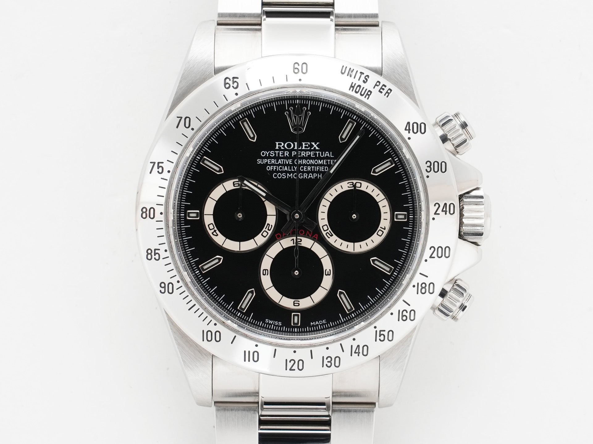ロレックス デイトナ エルプリメロ Ref.16520 ステンレススチール ブラック文字盤 美中古 6fsn63um