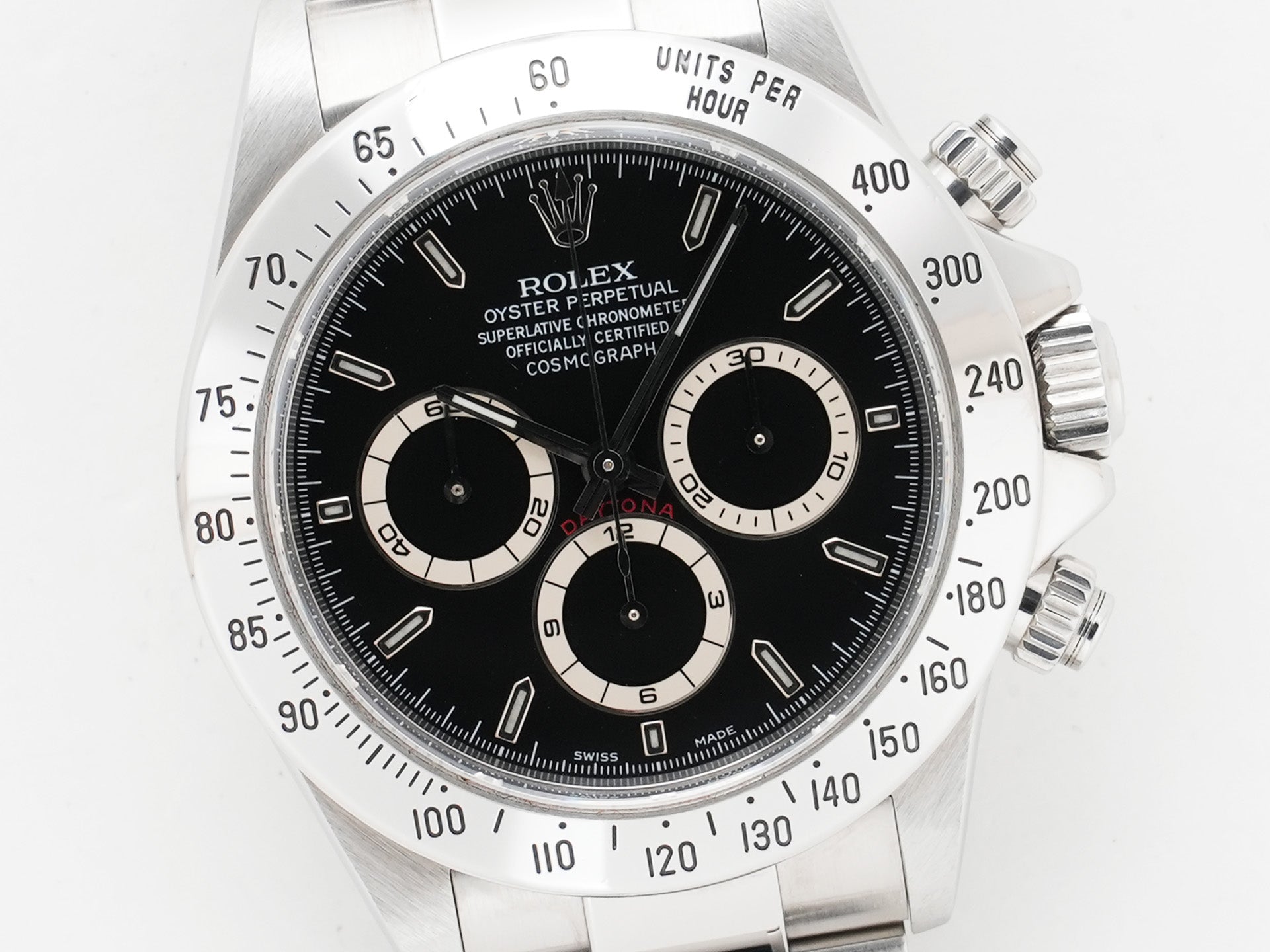 ロレックス デイトナ エルプリメロ Ref.16520 ステンレススチール ブラック文字盤 美中古 6fsn63um