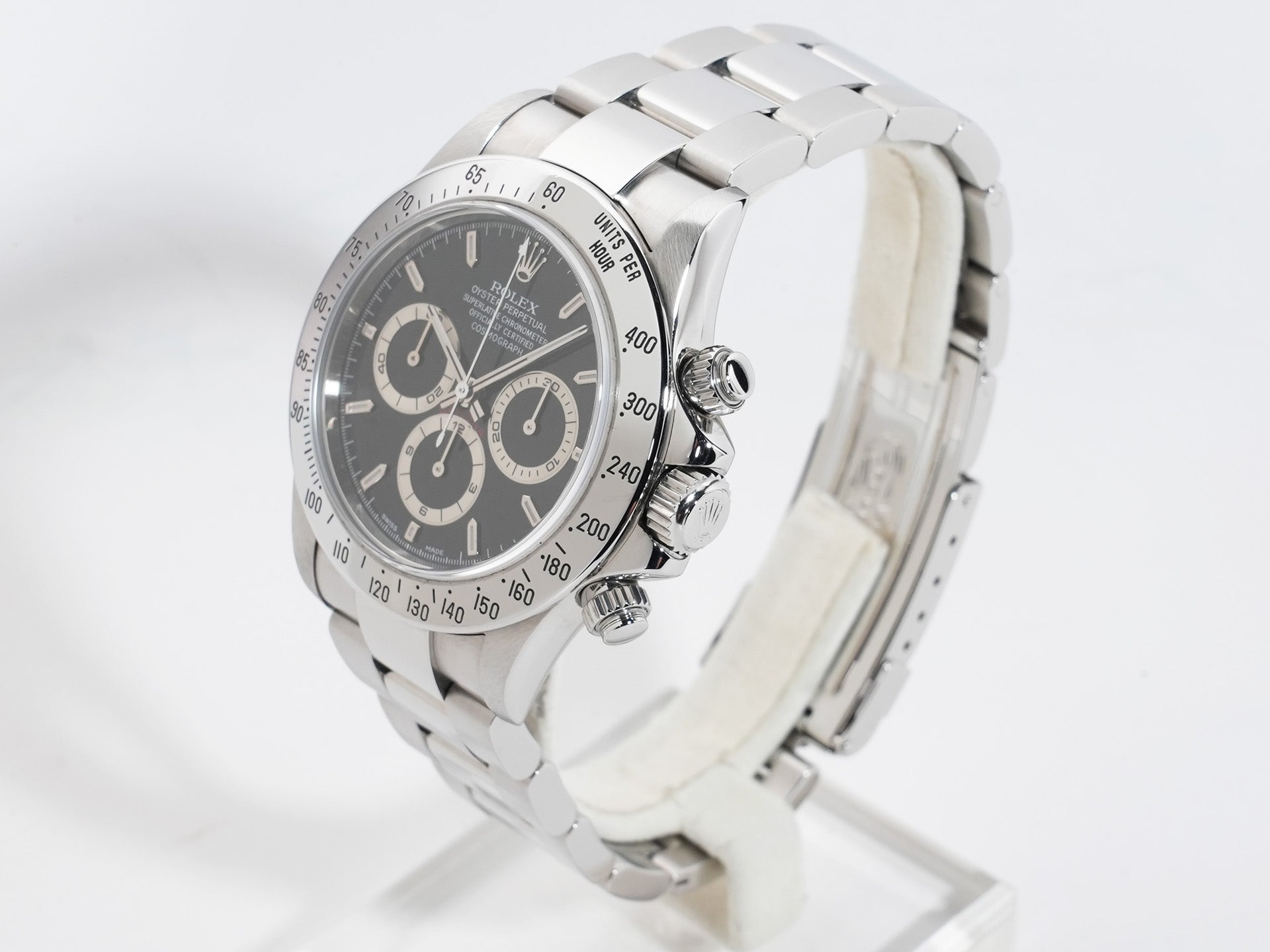 ロレックス デイトナ エルプリメロ Ref.16520 ステンレススチール ブラック文字盤 美中古 6fsn63um
