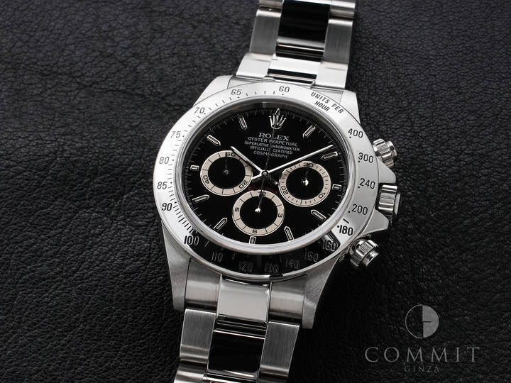 ロレックス デイトナ エルプリメロ Ref.16520 ステンレススチール ブラック文字盤 美中古 6fsn63um