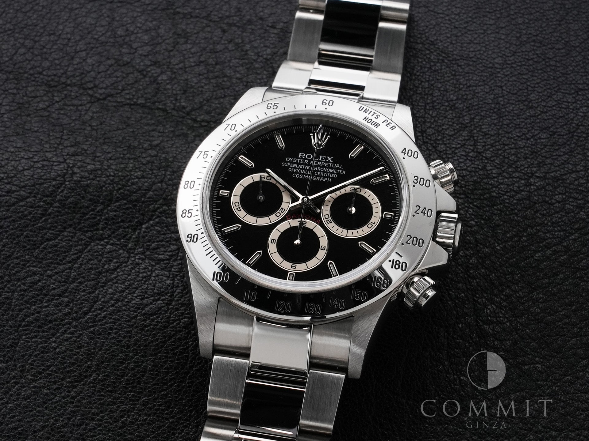 ロレックス デイトナ エルプリメロ Ref.16520 ステンレススチール ブラック文字盤 美中古 6fsn63um