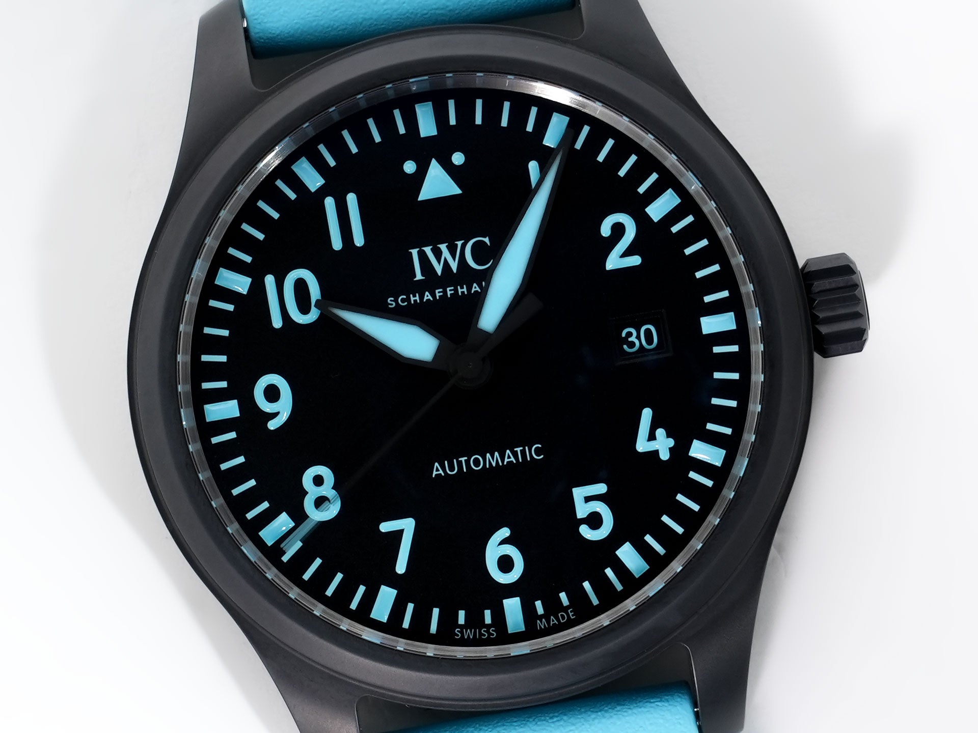 IWC パイロットウォッチ オートマティック 41 ”ジョージ ラッセル” Ref.IW328107 ブラックセラミック ブラック文字盤 未使用 33xek872