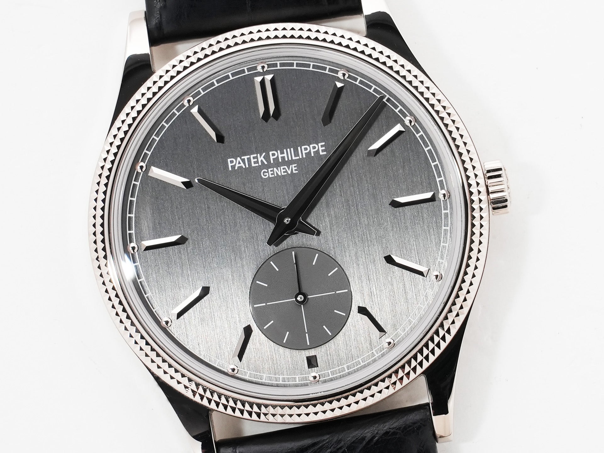 パテックフィリップ カラトラバ Ref.6119G-001 ホワイトゴールド グレー文字盤 美品 wcctzmpe