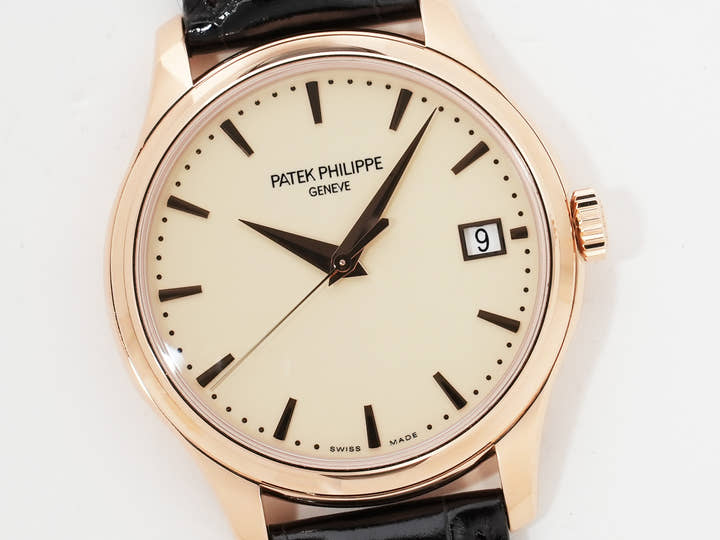 パテックフィリップ カラトラバ Ref.5227R-001 ローズゴールド アイボリー文字盤 美品 yuvr8crw