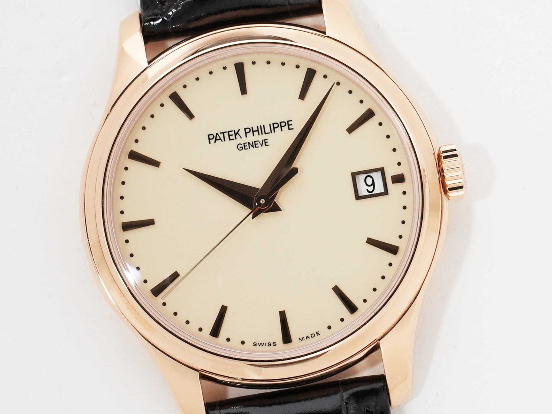 パテックフィリップ カラトラバ Ref.5227R-001 ローズゴールド アイボリー文字盤 美品 yuvr8crw