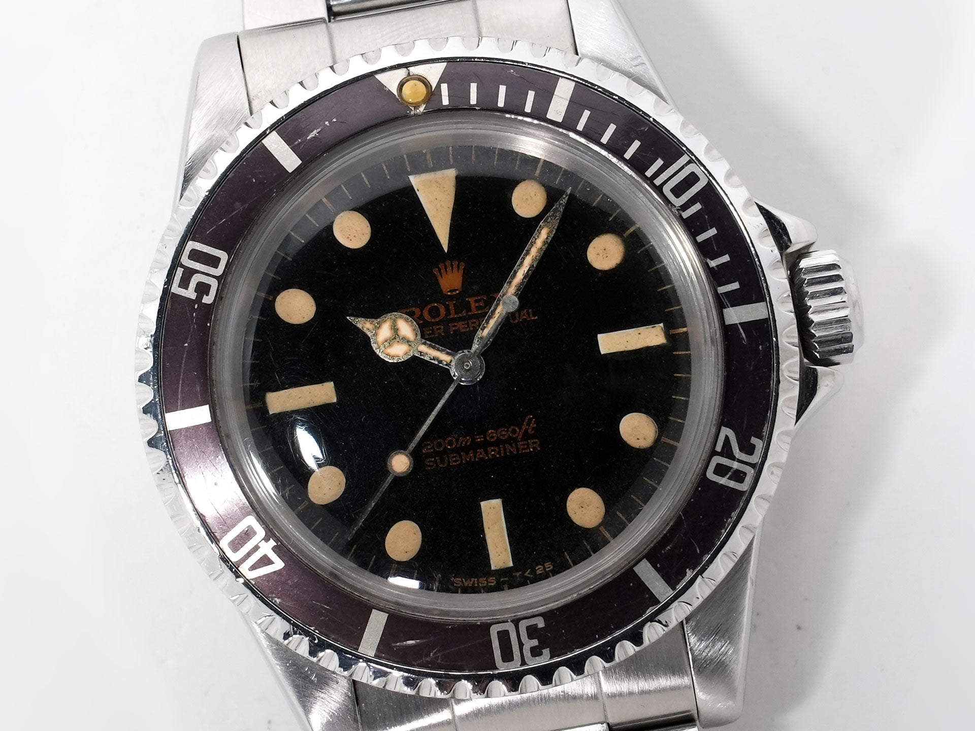 ロレックス サブマリーナー Ref.5513 ステンレススチール ブラック文字盤 中古 mqupg67t
