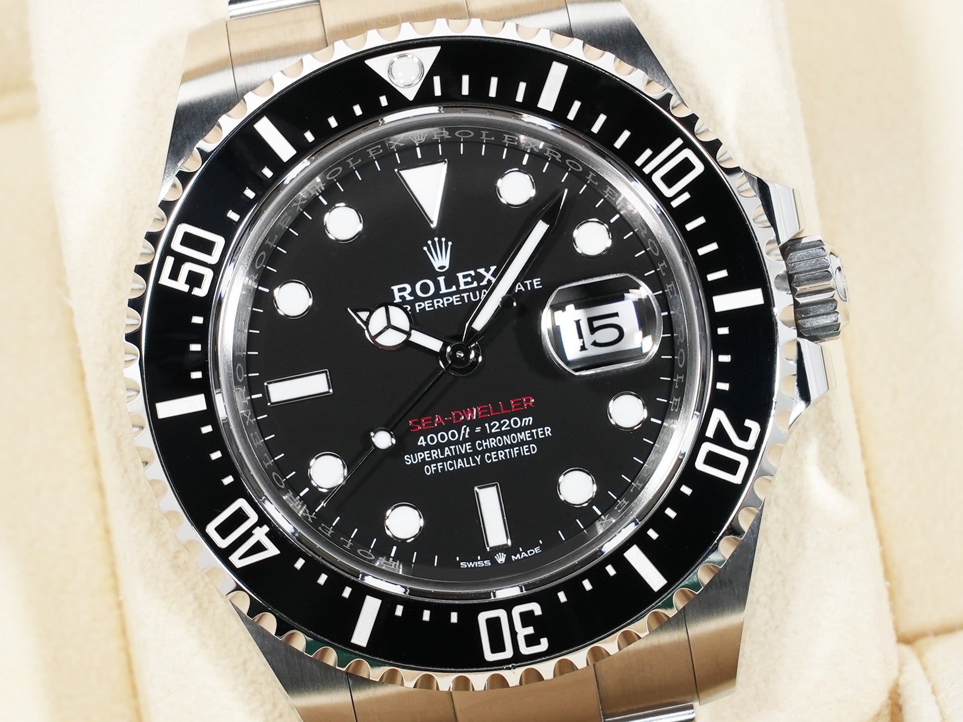 ロレックス シードゥエラー Ref.126600 ステンレススチール ブラック文字盤 中古 g38amky6