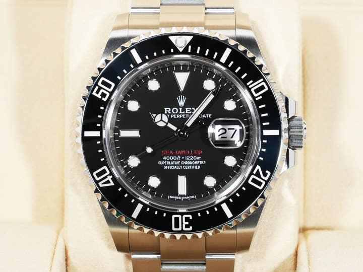 ロレックス シードゥエラー Ref.126600 ステンレススチール ブラック文字盤 中古 v2sm4ide