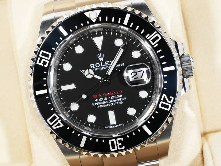 ロレックス シードゥエラー Ref.126600 ステンレススチール ブラック文字盤 中古 v2sm4ide