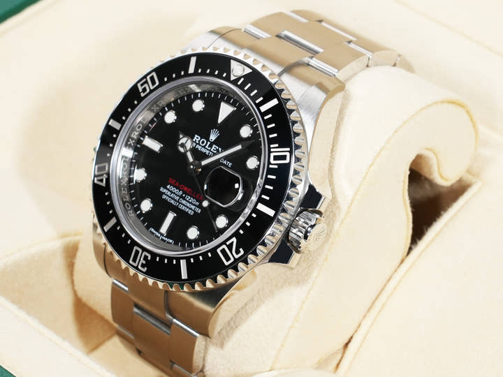 ロレックス シードゥエラー Ref.126600 ステンレススチール ブラック文字盤 中古 v2sm4ide