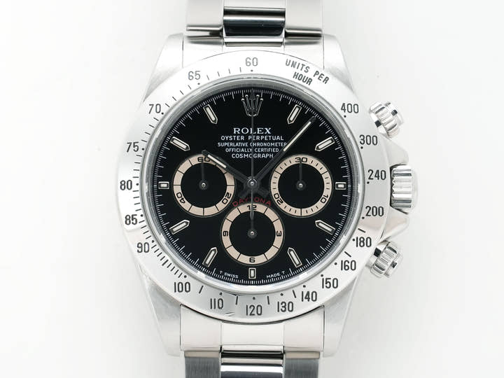 ロレックス デイトナ エルプリメロ Ref.16520 ステンレススチール ブラック文字盤 中古 5zxuyn6s
