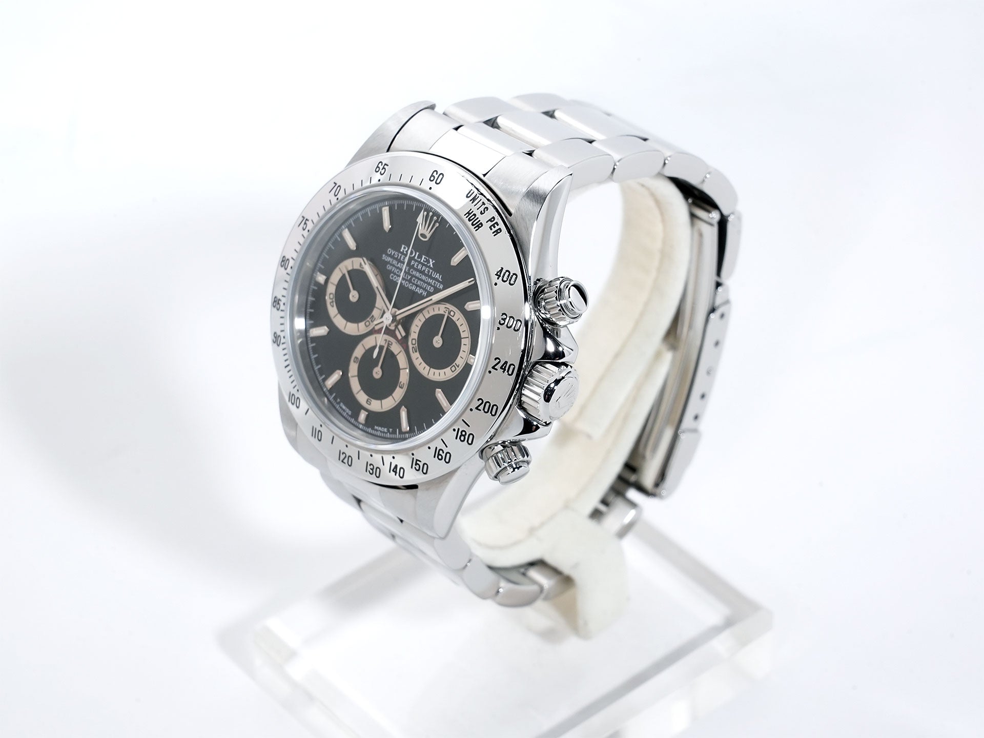 ロレックス デイトナ エルプリメロ Ref.16520 ステンレススチール ブラック文字盤 中古 5zxuyn6s
