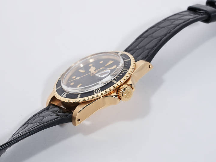 ロレックス サブマリーナー デイト Ref.1680/8 イエローゴールド ブラック文字盤 中古 w9qsbj9e