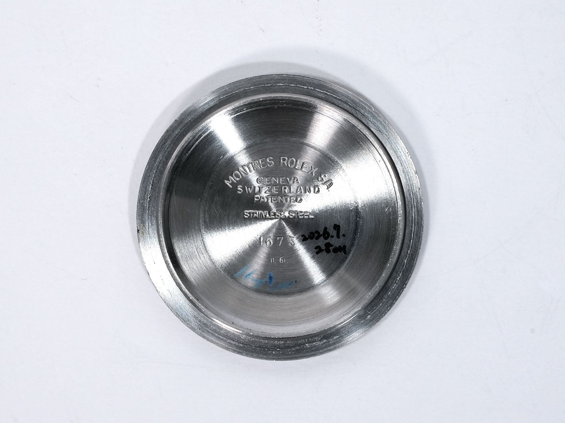 ロレックス GMTマスター Ref.1675 ステンレススチール ブラック文字盤 オイスターブレスレット 中古 rcyzaeiv