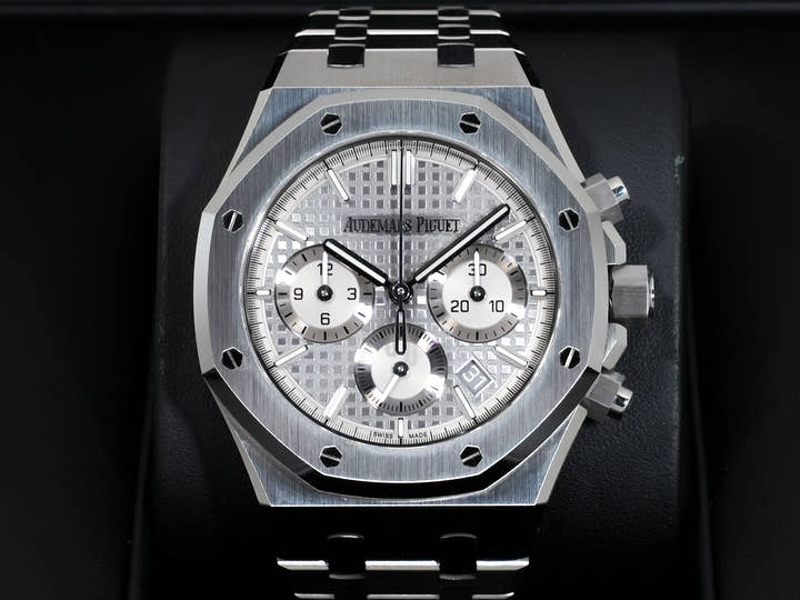 オーデマピゲ ロイヤルオーク クロノグラフ Ref.26715ST.OO.1356ST.02 ステンレススチール グレー文字盤 中古 xcmkknsn