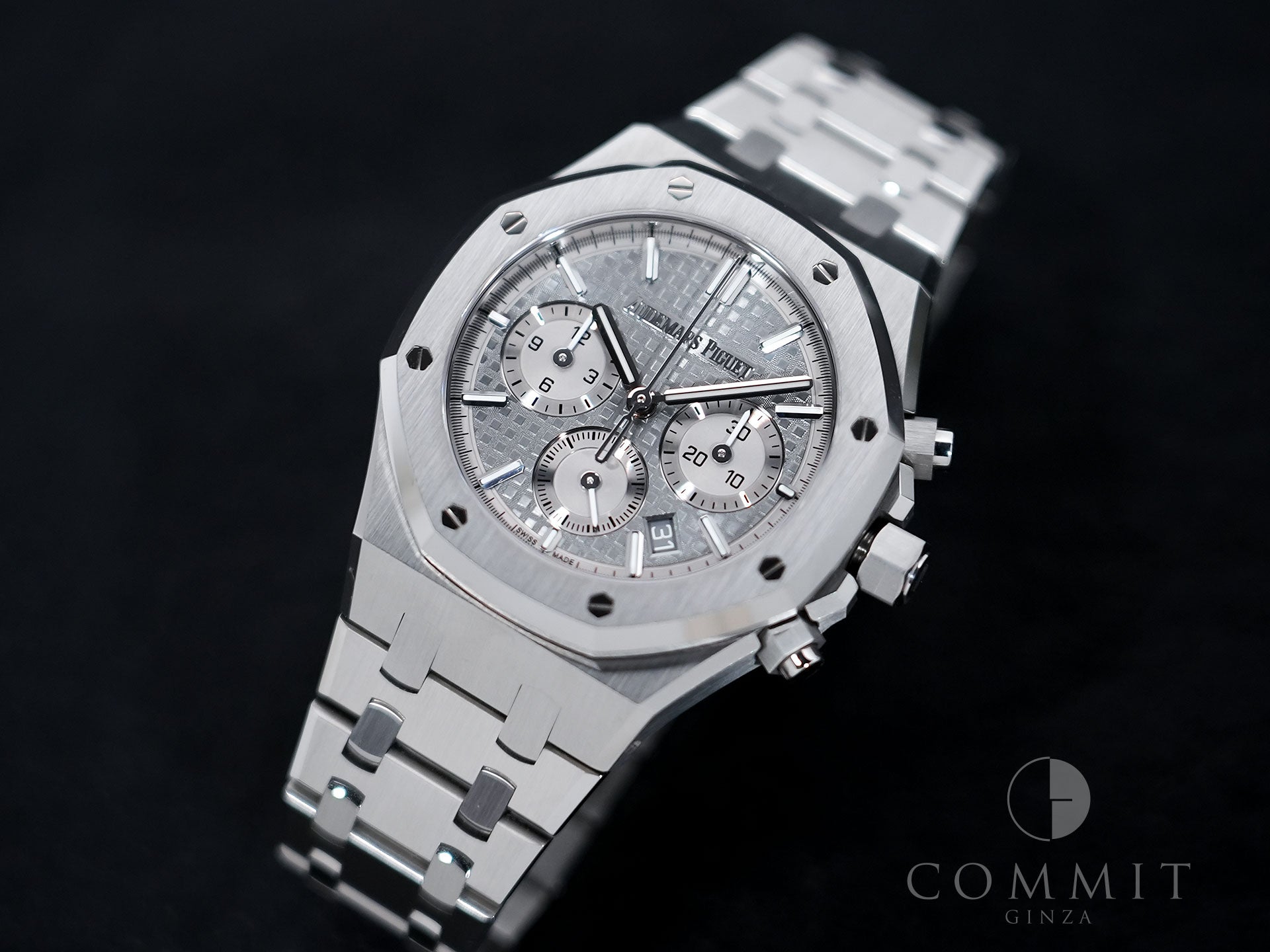 オーデマピゲ ロイヤルオーク クロノグラフ Ref.26715ST.OO.1356ST.02 ステンレススチール グレー文字盤 中古 xcmkknsn