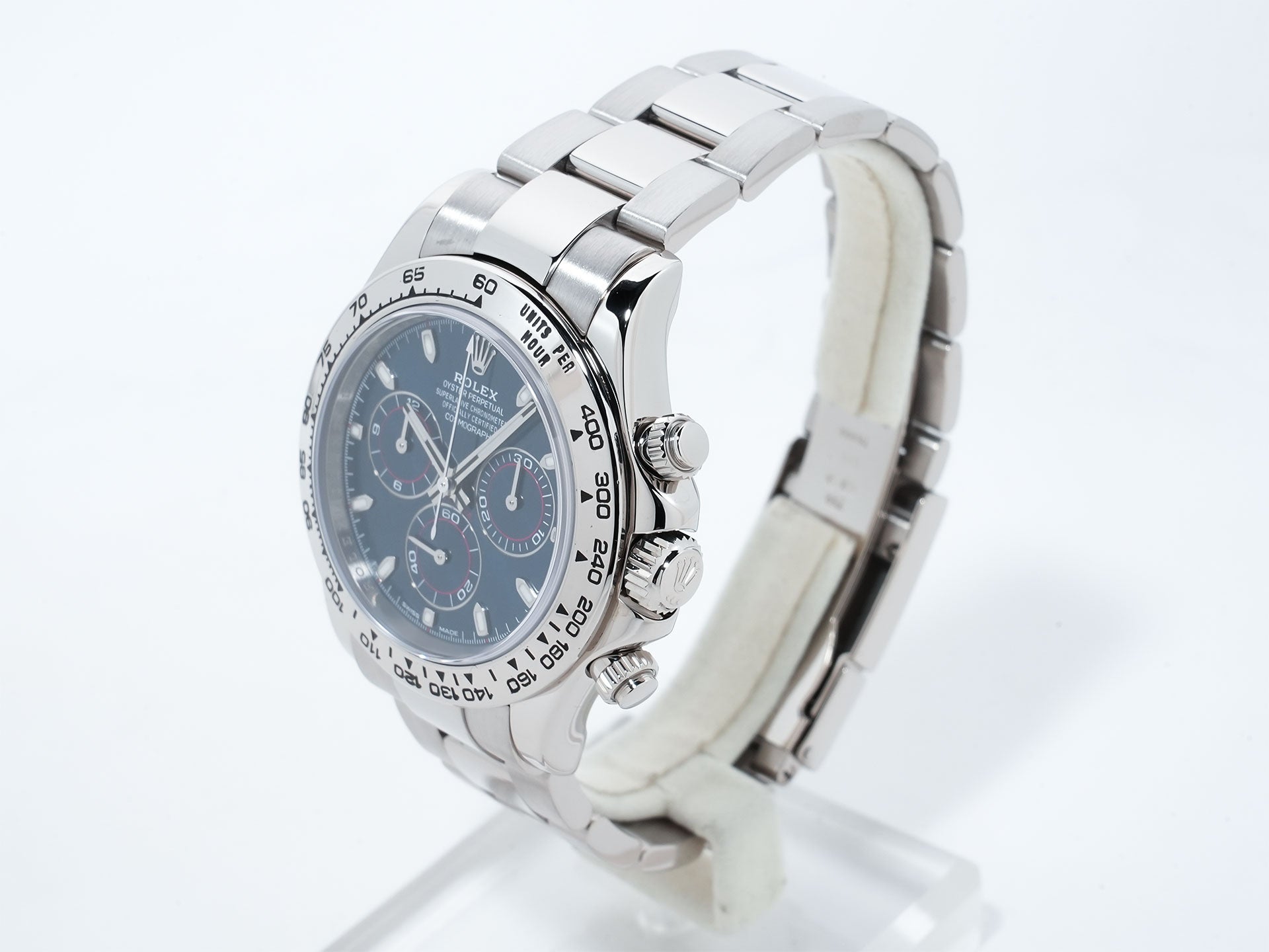 ロレックス デイトナ Ref.116509 ホワイトゴールド ブルー文字盤 美中古 p6urjww2