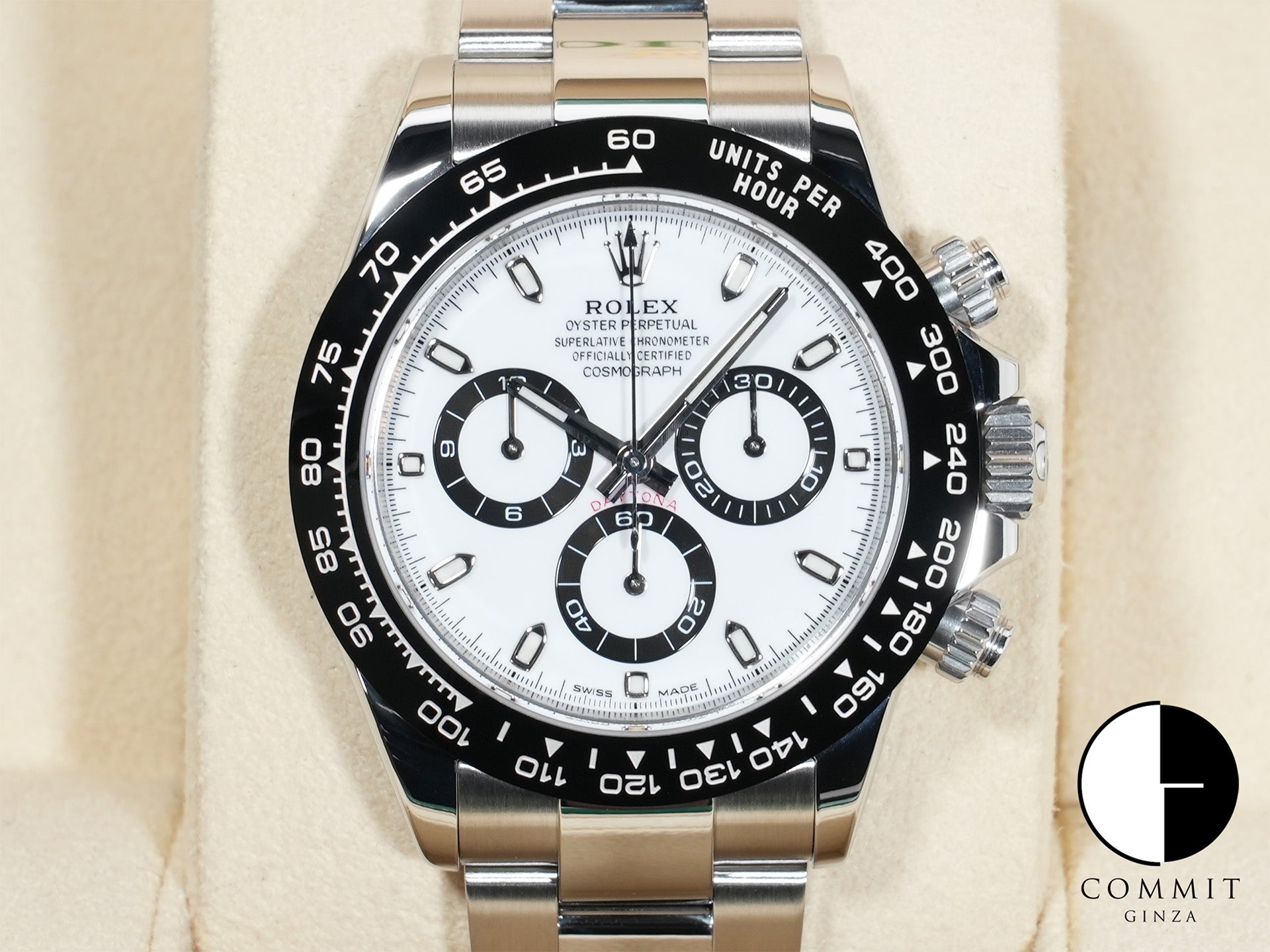 ロレックス デイトナ Ref.116500LN ステンレススチール ホワイト文字盤 美中古 umvfuuby