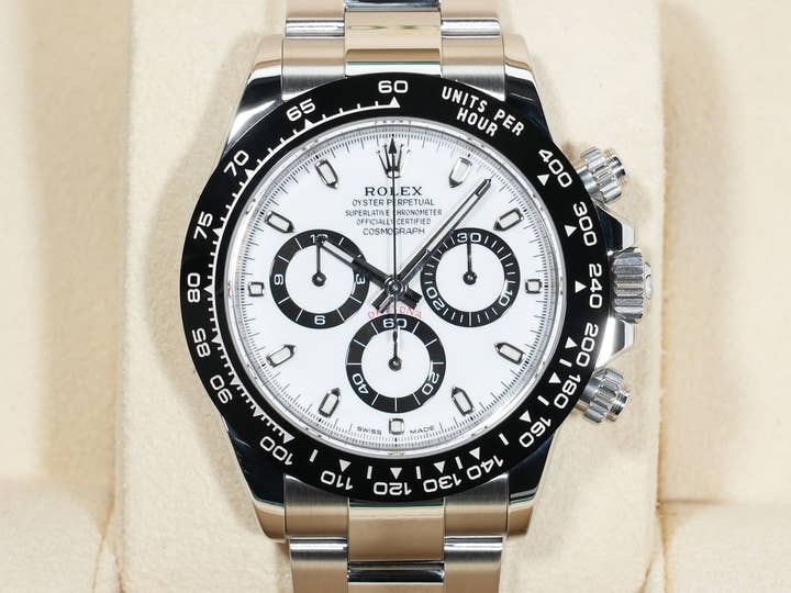 ロレックス デイトナ Ref.116500LN ステンレススチール ホワイト文字盤 美中古 umvfuuby