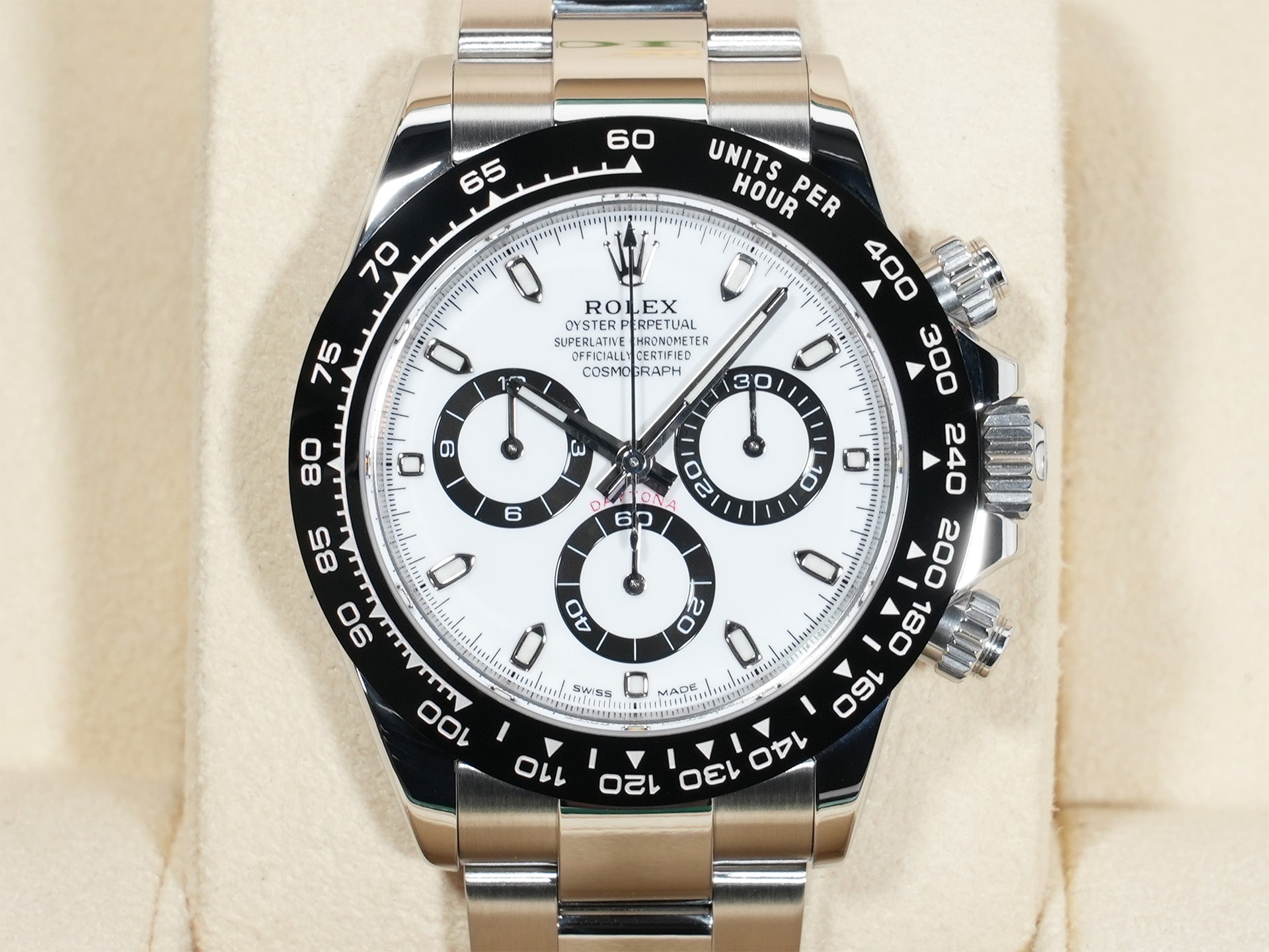 ロレックス デイトナ Ref.116500LN ステンレススチール ホワイト文字盤 美中古 umvfuuby
