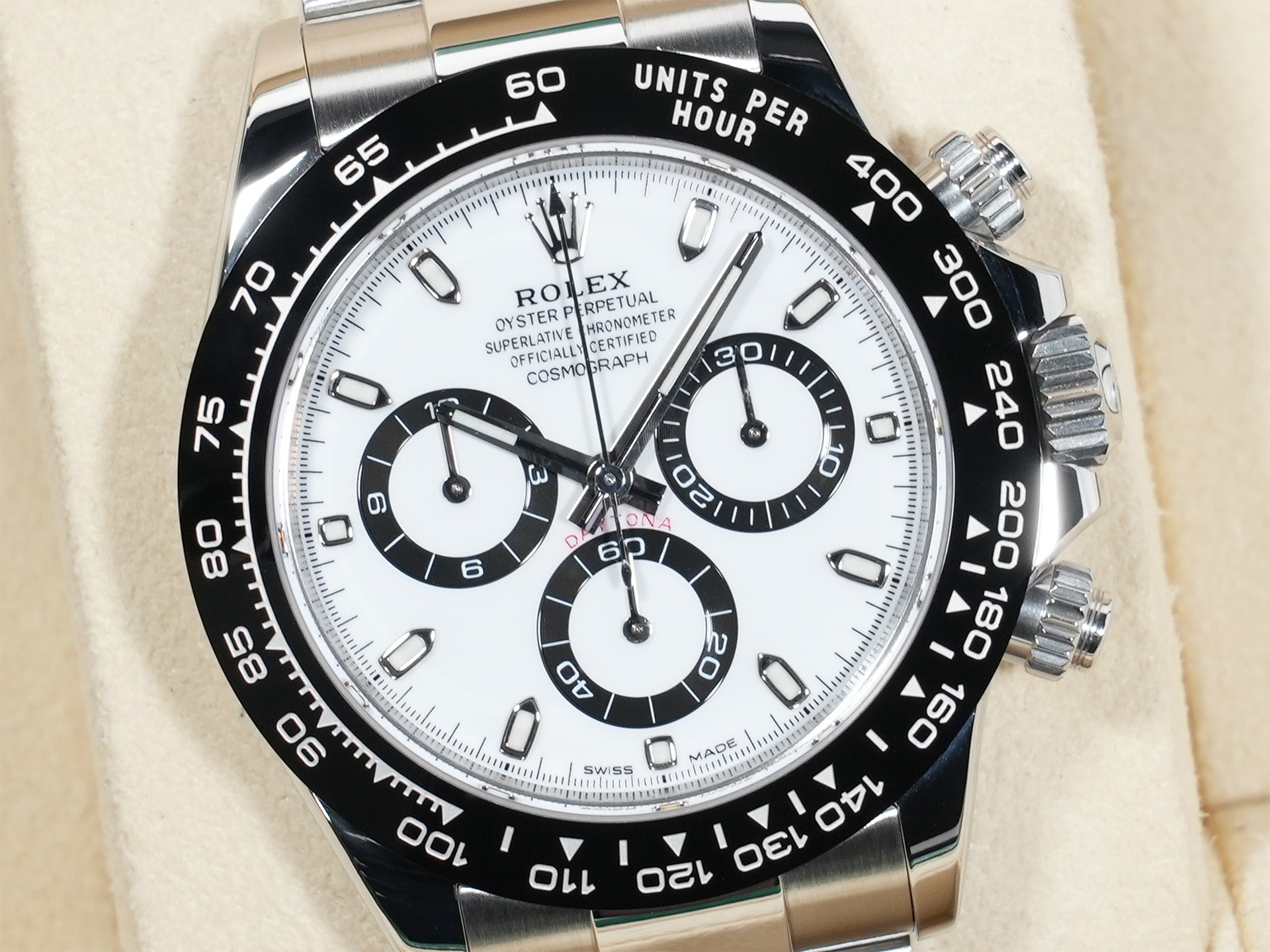 ロレックス デイトナ Ref.116500LN ステンレススチール ホワイト文字盤 美中古 umvfuuby