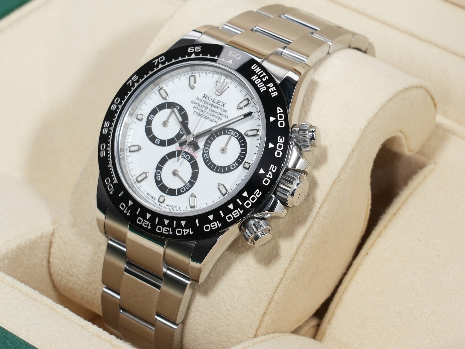 ロレックス デイトナ Ref.116500LN ステンレススチール ホワイト文字盤 美中古 umvfuuby