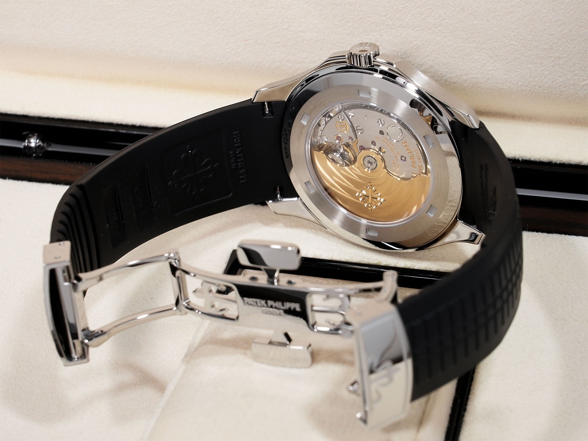 パテックフィリップ アクアノート Ref.5167A-001 ステンレススチール ブラック文字盤 美品 g3fxxsfg