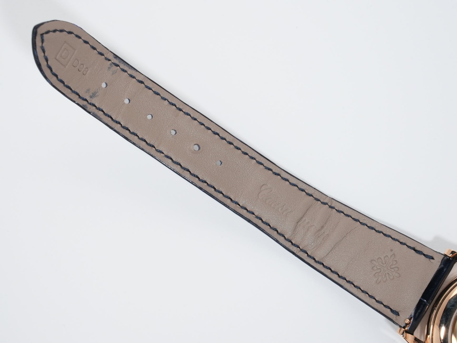 パテックフィリップ アニュアルカレンダー ムーンフェイズ Ref.5396R-015 ローズゴールド ブルー ソレイユ 12Pバゲットダイヤ文字盤 未使用 mj3zm4jb