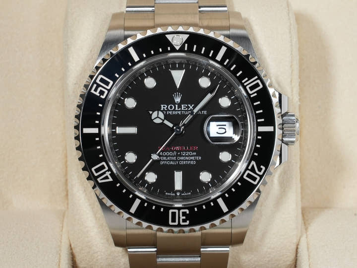 ロレックス シードゥエラー Ref.126600 ステンレススチール ブラック文字盤 中古 wvcuxjtk