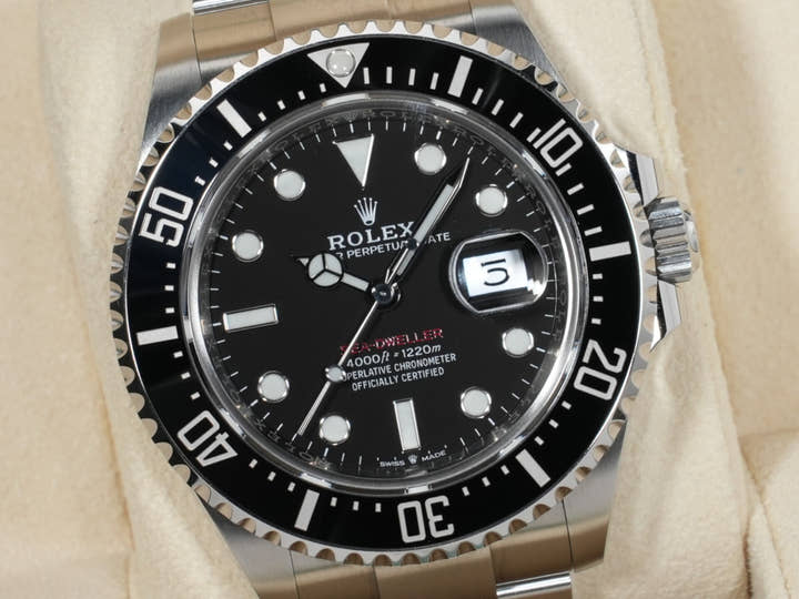ロレックス シードゥエラー Ref.126600 ステンレススチール ブラック文字盤 中古 wvcuxjtk
