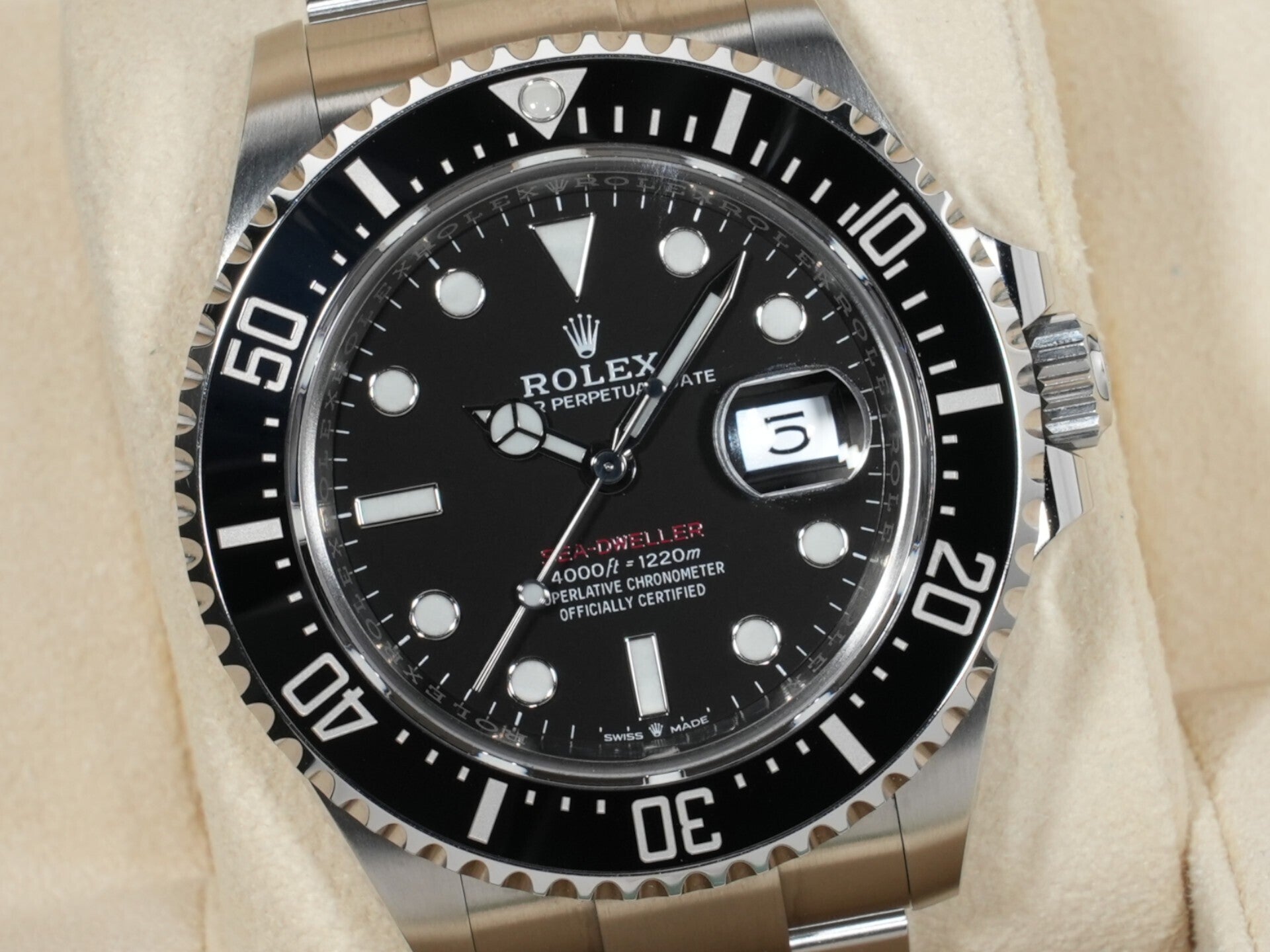 ロレックス シードゥエラー Ref.126600 ステンレススチール ブラック文字盤 中古 wvcuxjtk
