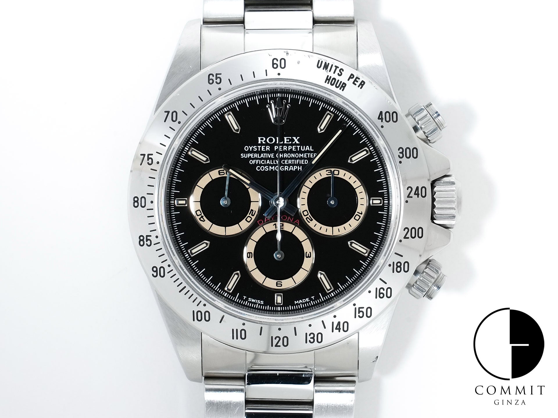ロレックス デイトナ エルプリメロ Ref.16520 ステンレススチール ブラック文字盤 中古 dk9nreb3