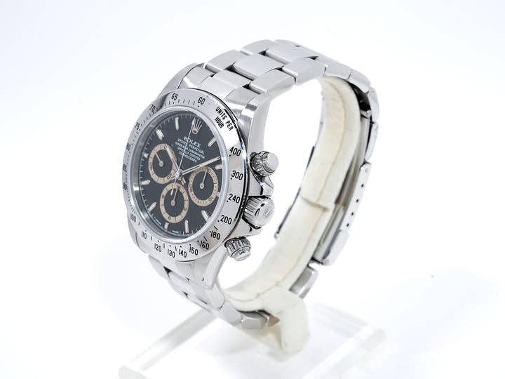 ロレックス デイトナ エルプリメロ Ref.16520 ステンレススチール ブラック文字盤 中古 dk9nreb3